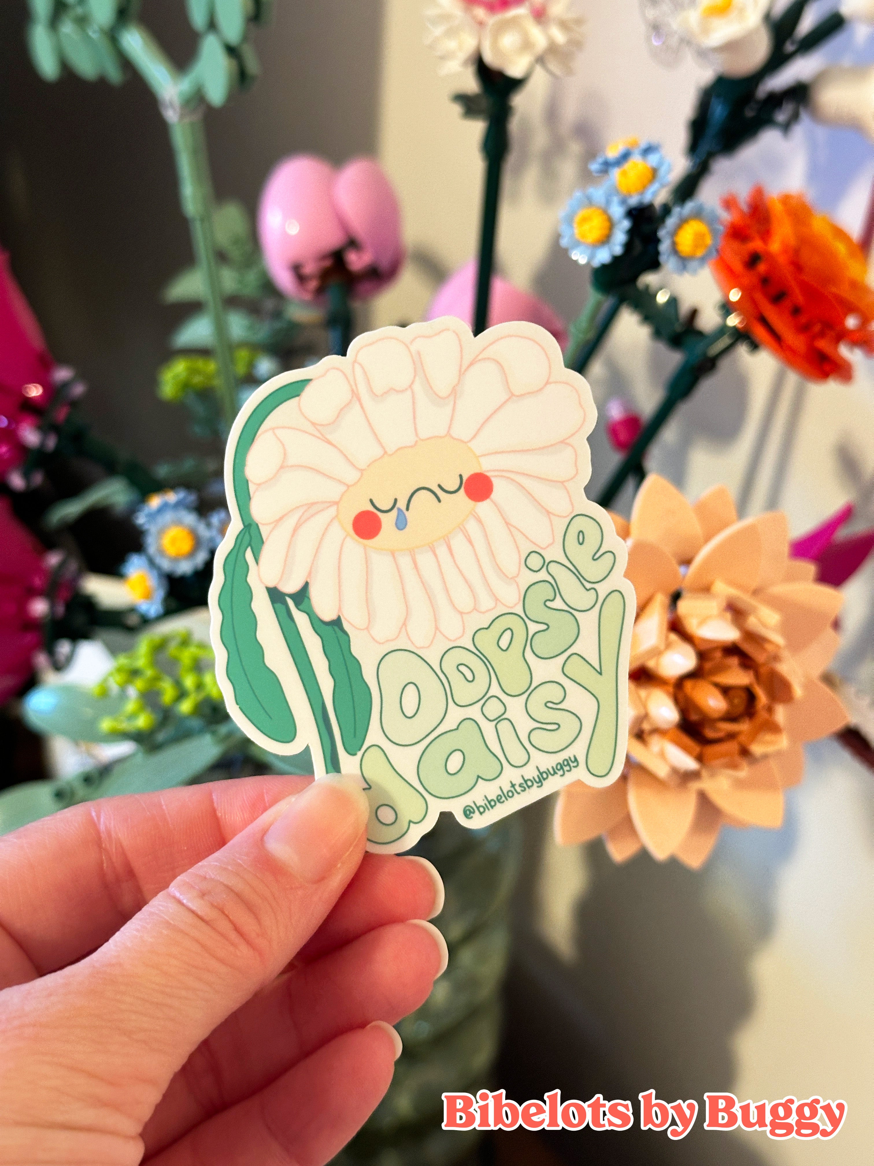 Oopsie Daisy Sticker