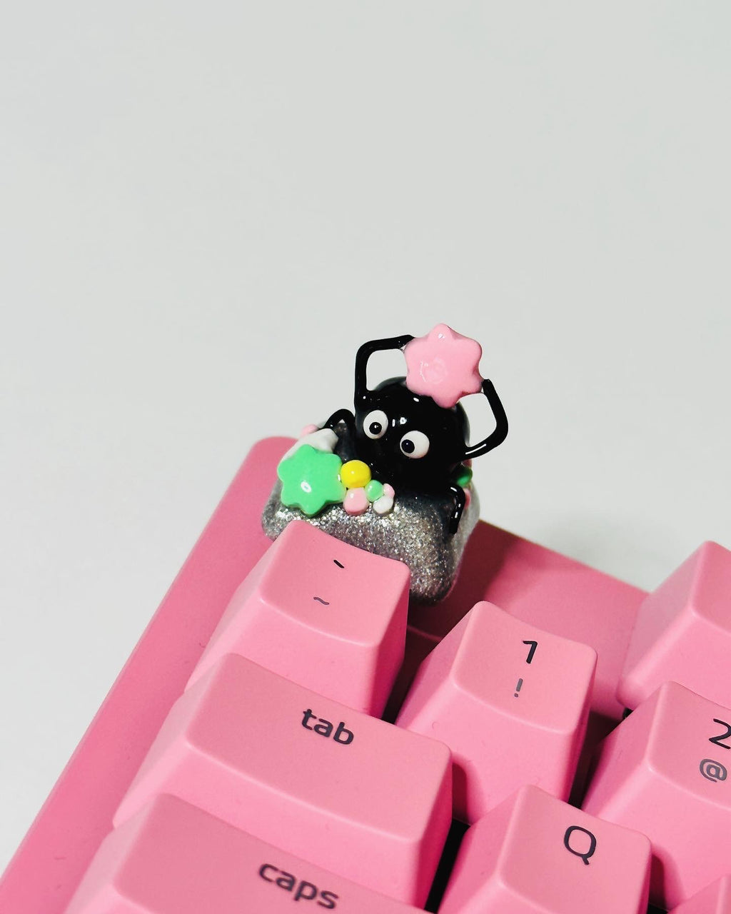 Handmade Soot Sprite Artisan Keycap