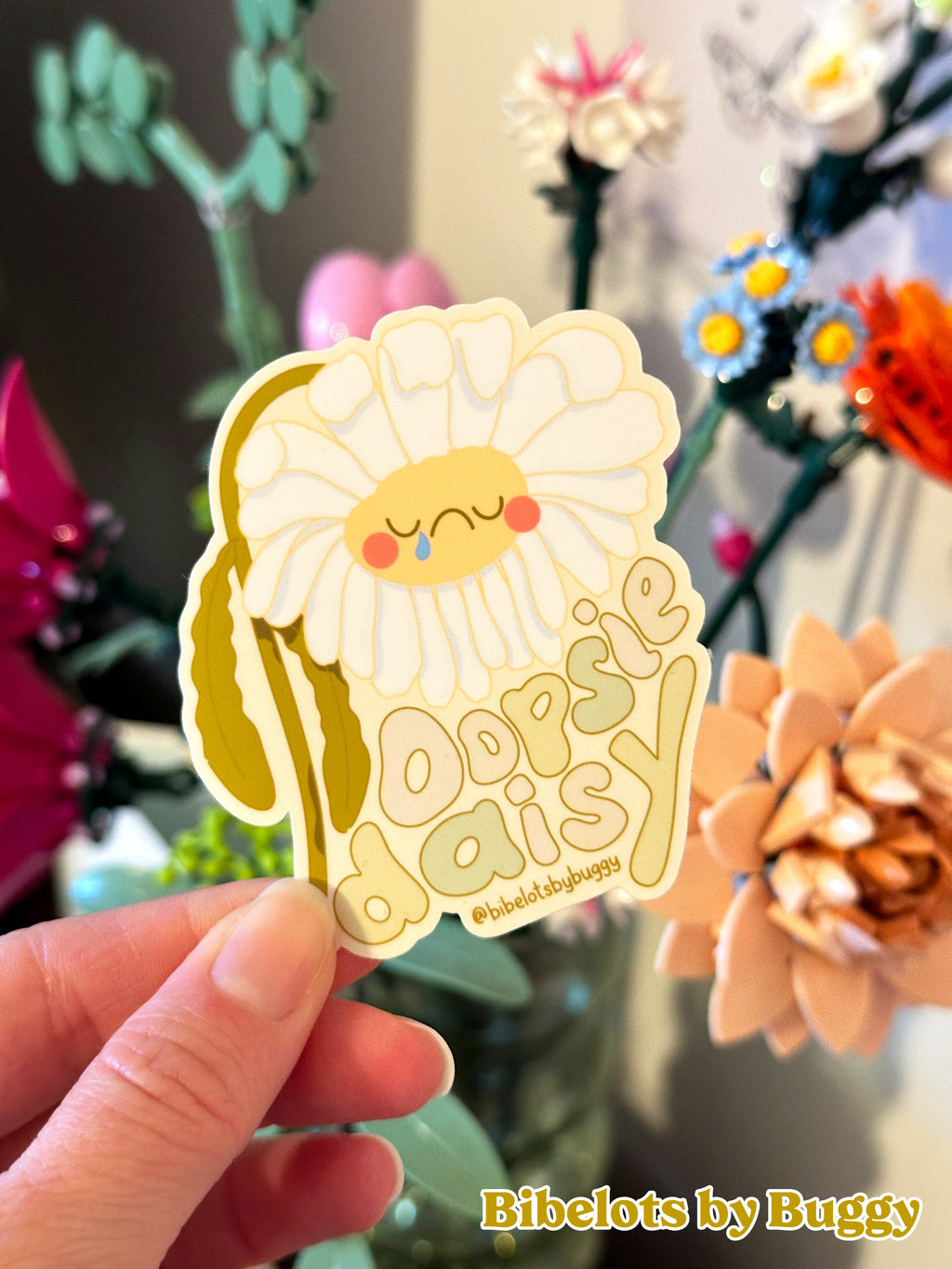 Oopsie Daisy Sticker