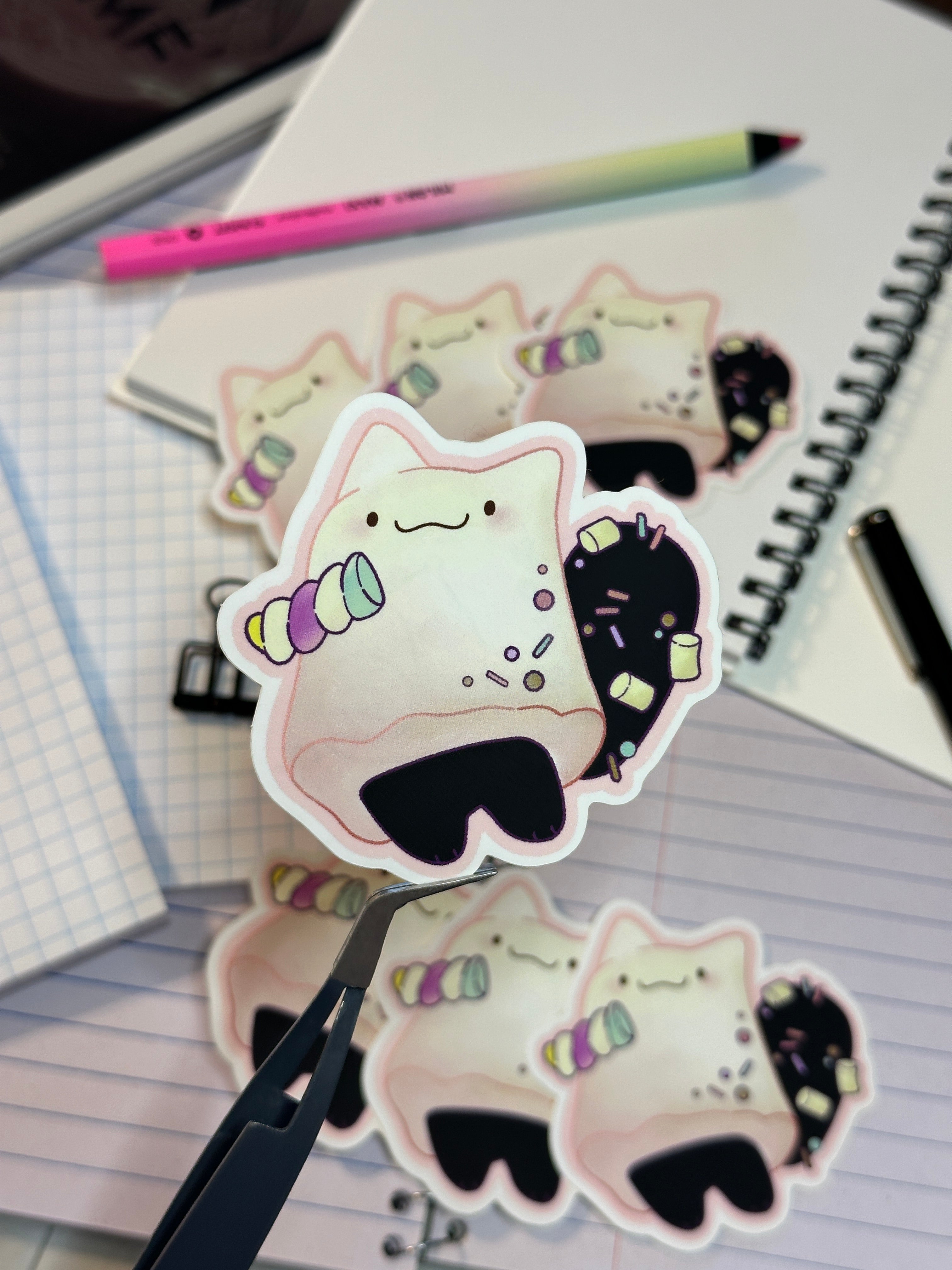 Marshmao Yummy Sticker