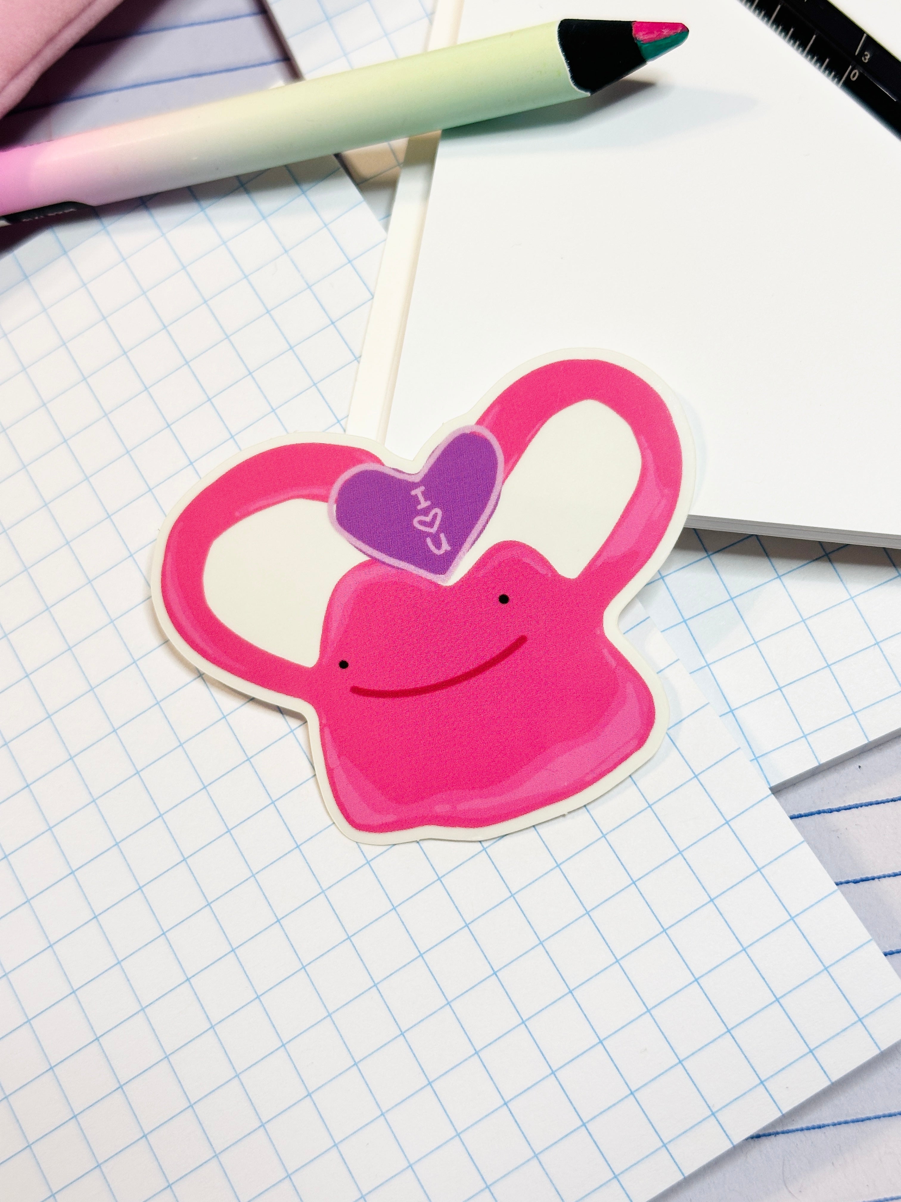 I <3 You Ditto Sticker