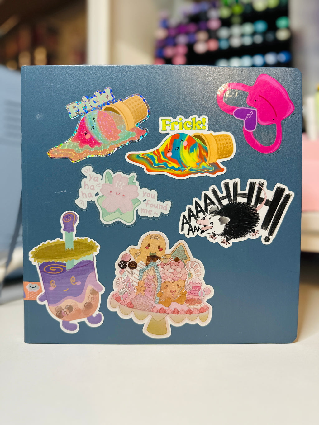 Sinister Boba Tea Sticker