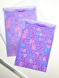 Ditto ~ Extra Letters & Numbers Sticker Sheet