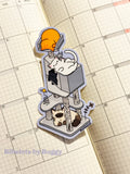 Playful Kitties Cat Tower Sticker