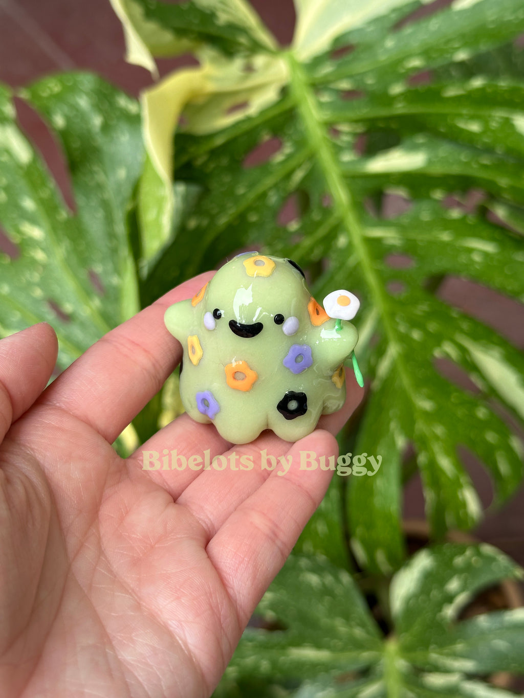 PREORDER | Summerween Daisy Ghost Figurine