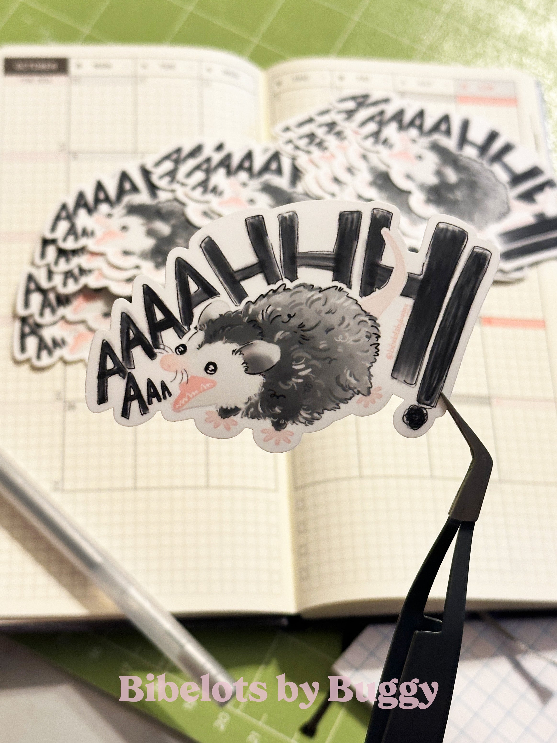 AHHHH! Sticker