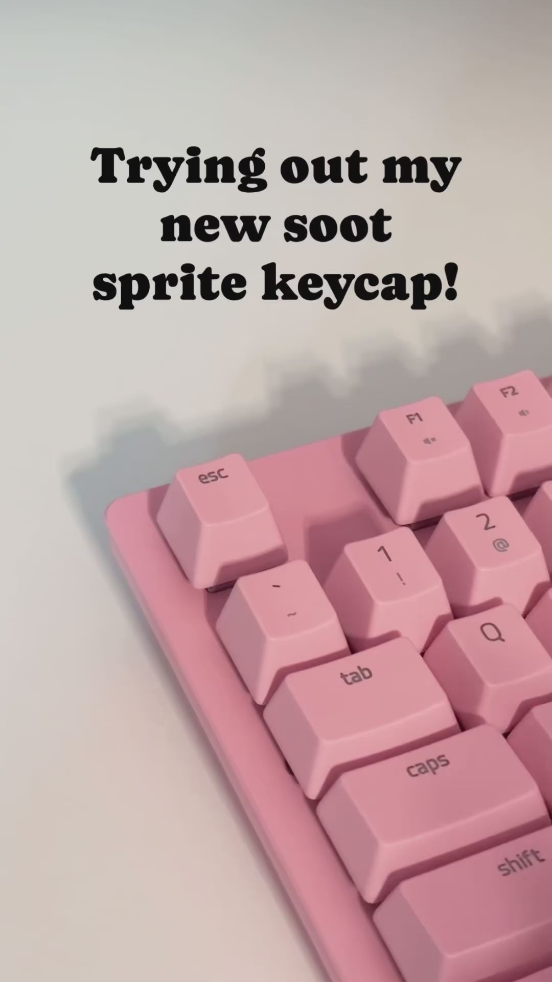 Handmade Soot Sprite Artisan Keycap