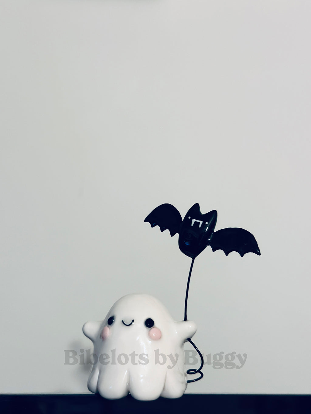 PREORDER | Ghostie with Bat Balloon Figurine